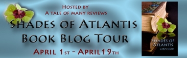 Shades of Atlantis Book Blog Tour April 1st - April 19th